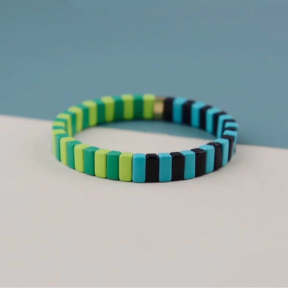 Roxanne Assoulin - Rainbow Brite Bit X Bit Colorful Stretch Bracelet